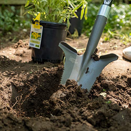 Radius Garden 23311, Root Slayer Perennial Shovel, Red