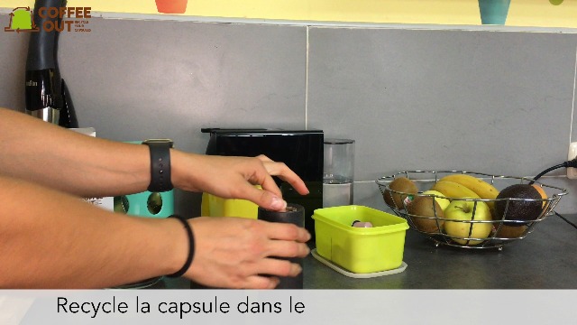 Coffee Out - Recycler Capsules Nespresso Aluminium - Séparateur Café/capsule écologique