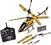Carson Easy Tyrann Hornet 350 500507139 - Helicóptero teledirigido (2,4 GHz, Incluye Pilas y Mando a Distancia, 100% Listo para Volar), Color Amarillo