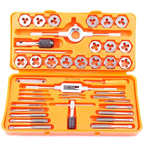 Coffret taraud et filiere Hhip 1011-0004 outil taraudage acier avec matrice hexagonale pas cher