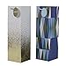 Hallmark Bottle Gift Bags, Cheers and Geometric (Pack of 2)