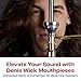 Denis Wick Classic Trombone Mouthpiece Gold Plated, 4880-12CS - V-Type Backbore for Balanced Airflow and Tone - Small Shank Fitting Trombone Accessories for Effortless Articulation 24.7 x 6.5 x 6.1mm