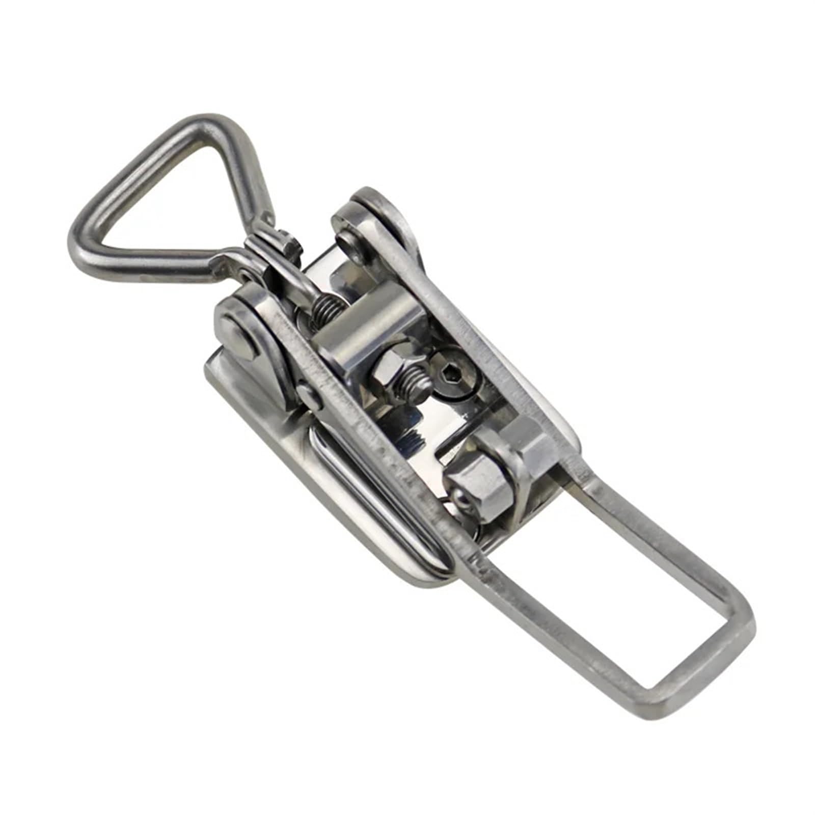 Grande boucle de porte mécanique en inox pour optimiser les rangements de l'hôtel