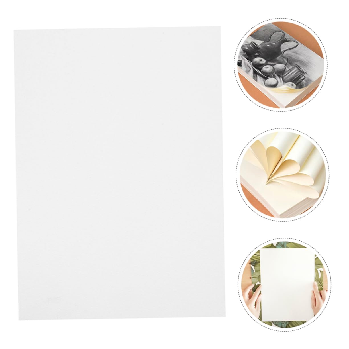 JOINPAYA 100stücke Aquarellpapier Künstler Malerei Papier Aquarell Papiere Zum Malen Aquarellzeichenpapier Mehrzweck-malpapier Ölmalpapier Papier Zum Malen Aquarellpapier