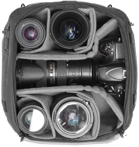 Miniatura 3 de Peak Design Cubo de cámara mediano compatible con bolsas de viaje Peak Design (BCC-M-BK-1)