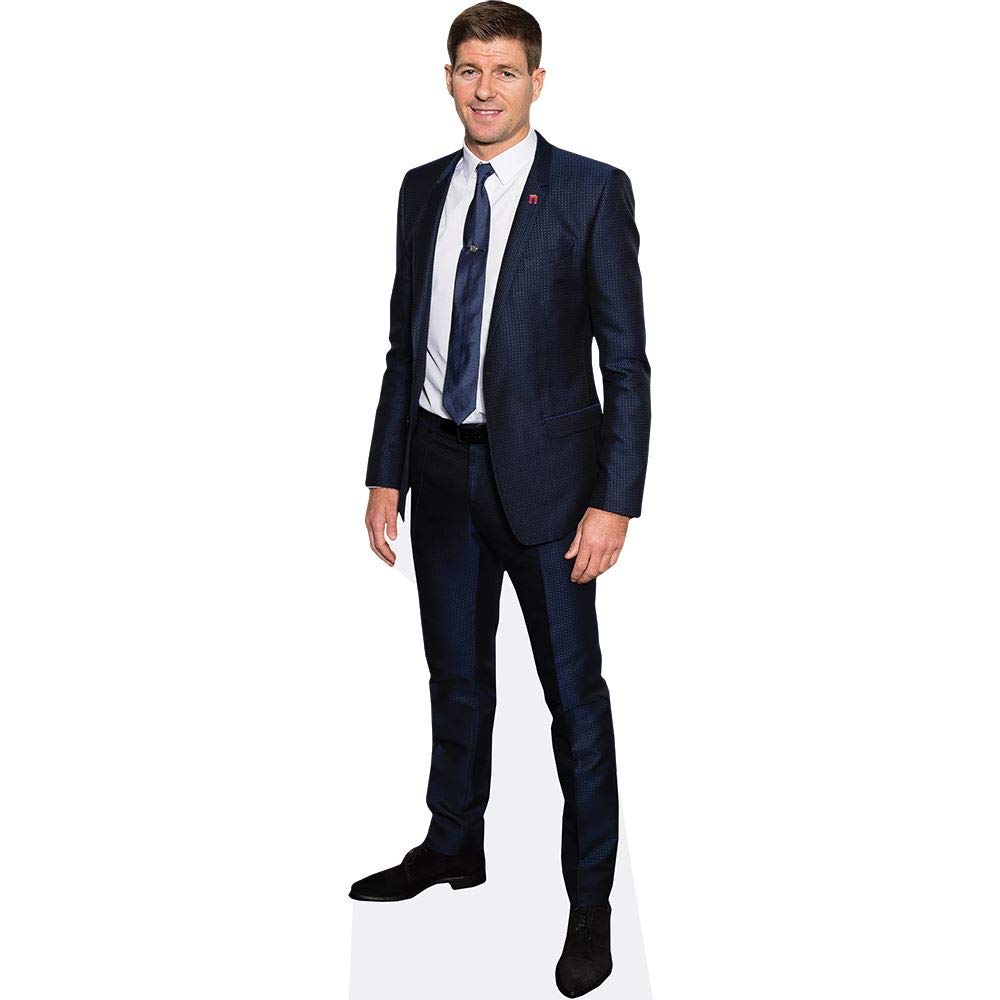 Celebrity Cutouts Mini Size Cutout Steven Gerrard (Blue Suit)#