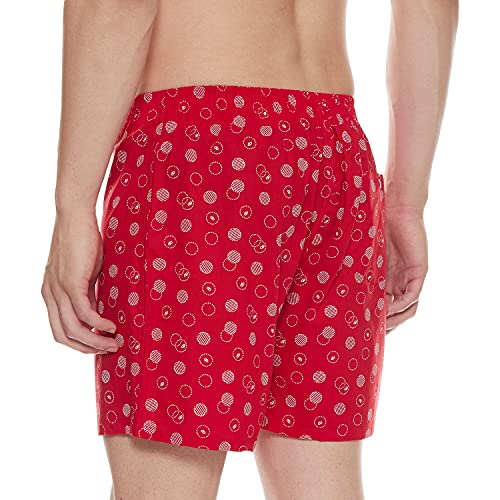 Image of Longies Men's Cotton Printed Regular Boxer Shorts