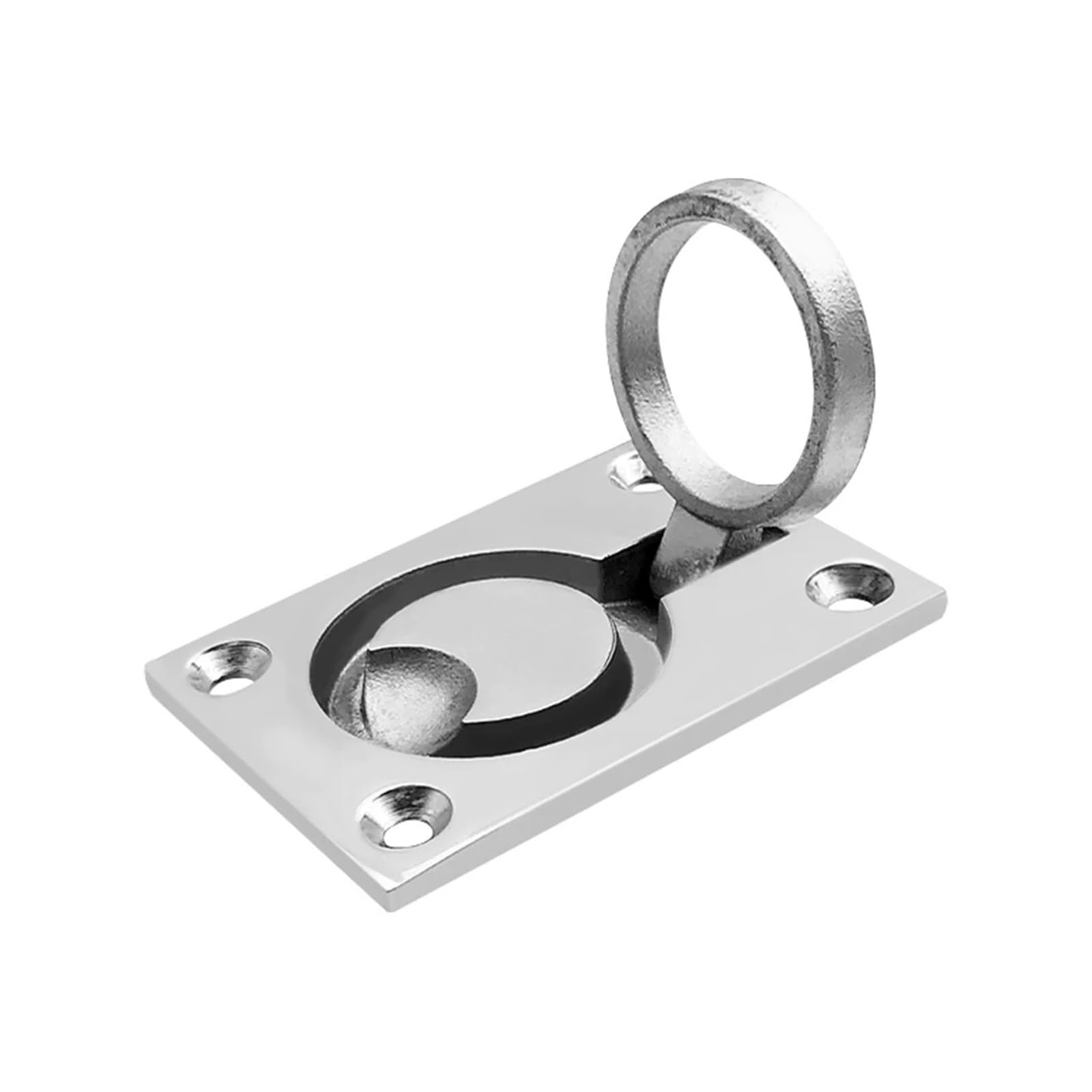 Uchwyt do holowania luku łodzi ze stali nierdzewnej 316 62mm * 45mm Pierścień spłukiwany podnoszenia Pokład ciągnięcia Sprzęt morski