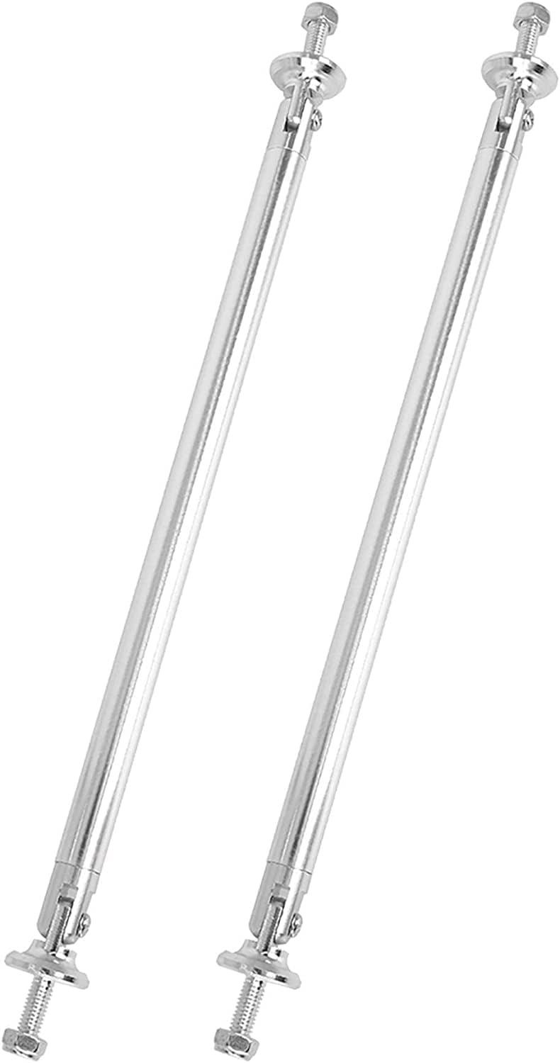 FABBAY Splitter Strut Rods Adjustable 6"-9" Front Splitter Support Rods for Bumper | Adjustable Front Bumper Lip Splitter Strut Rod Tie Support Bars Replacement fit (Silver)-image-33