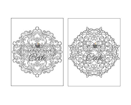 125 Mandalas: An Adult Coloring Book Featuring 125 of the World's Most Beautiful Mandalas for Stress Relief and Relaxation - Image 33