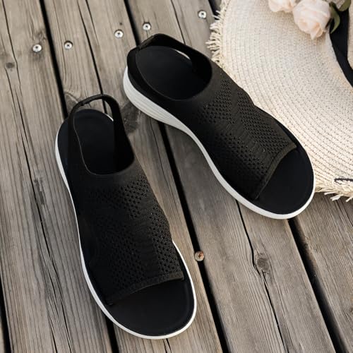 Sandalias cómodas de moda tipo gladiador con ajuste de arco anatómico para mujer 3