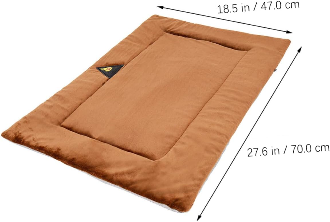 review Milisten Pet Mat Warm Dog Pad Puppy Heat Pad Warming Mat Pet Cushion Heated Dog Pad Seating Cushion Cats Bed Dog Self Warming Pad Heated Mat Pet Supplies Bed Mat Flannelette Pet Bed Heating