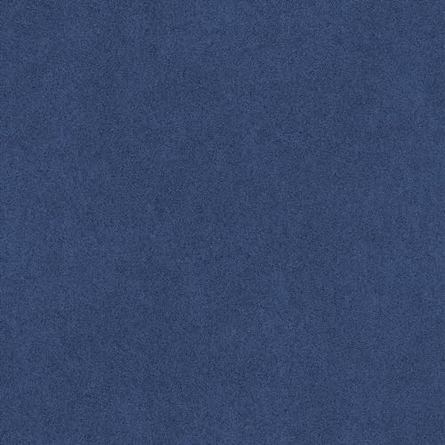 Papel pintado para despegar y pegar RuSuede RPS6154 autoadhesivo color azul para pared