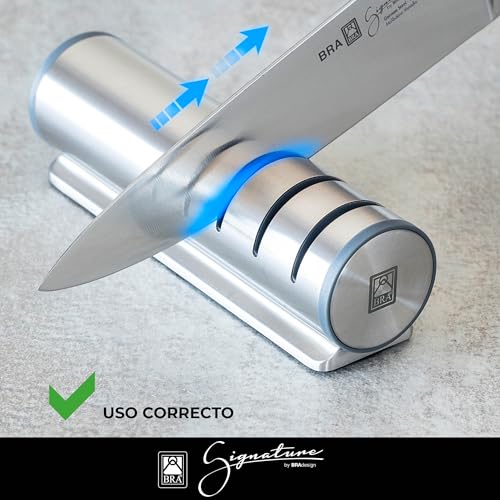 Miniatura 4 de BRA Signature | Afilador de cuchillos, Acero inox 18/10