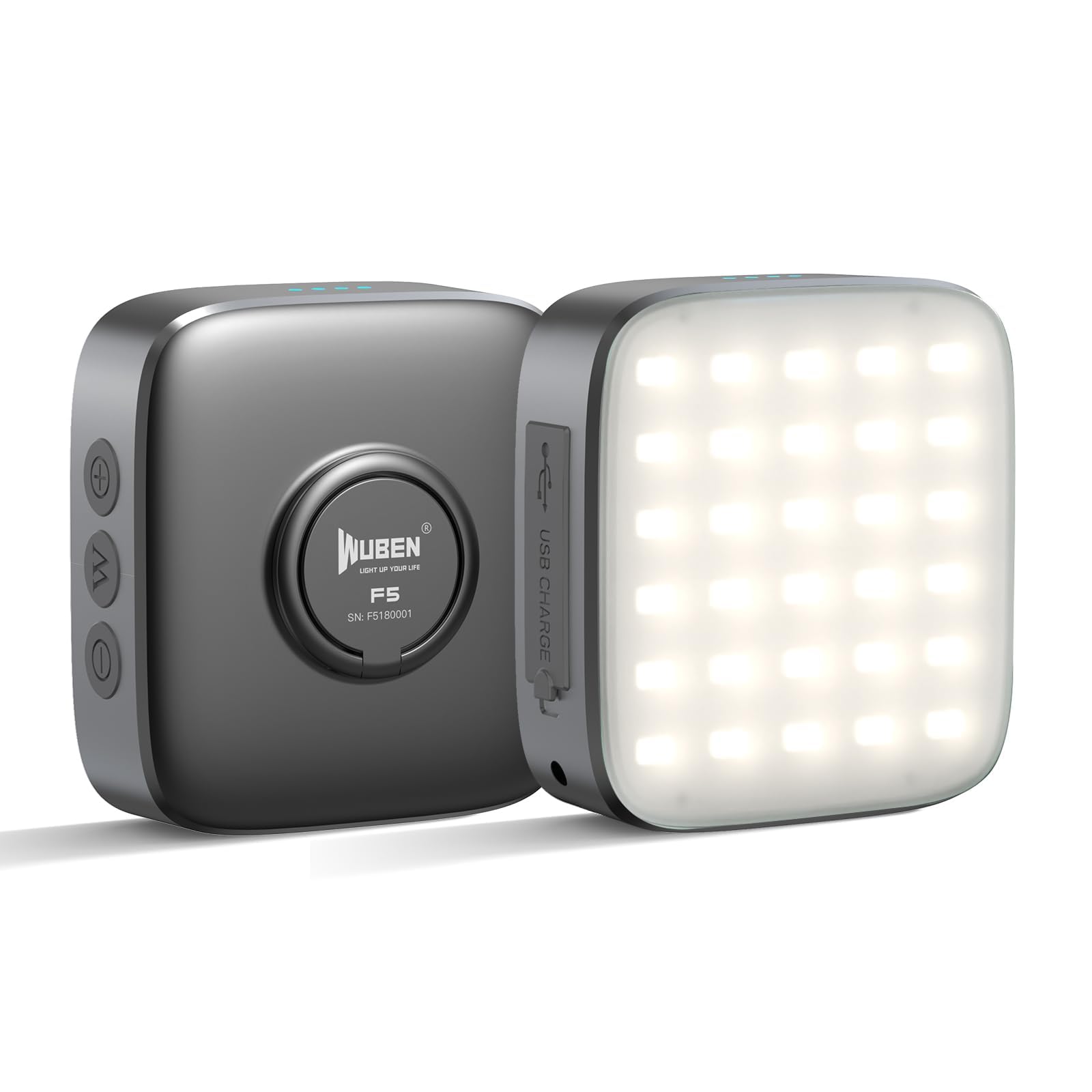 WUBEN F5 Campinglampe Aufladbar, 500 Lumen LED Campinglampe 3 Lichtmodi