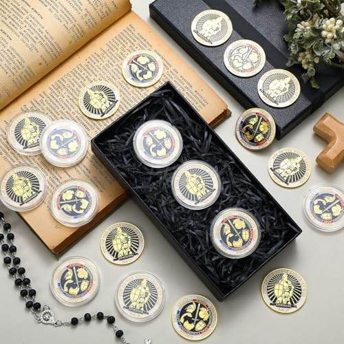 Monedas Armor of God Metal para Colección Pack 20 Pzs miniatura 4
