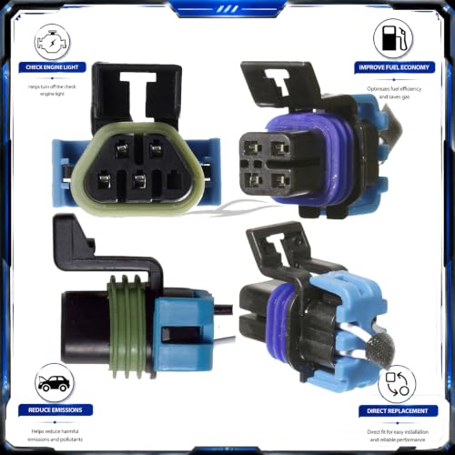 Sensores de Oxígeno Upstream y Downstream para Chevy Camaro 2013-2015 miniatura 3