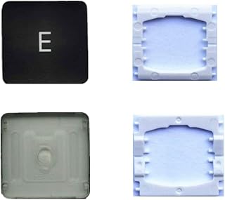 Replacement Individual E Key Cap and Hinges are Applicable for MacBook Pro A1706 A1707 A1708 Keyboard to Replace The E Key Cap and Hinge