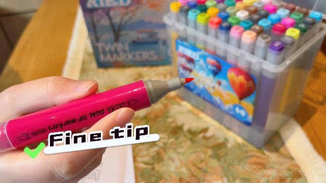 Amazon.com: XIEED 60 Colors Markers, Alcohol Markers, Chisel