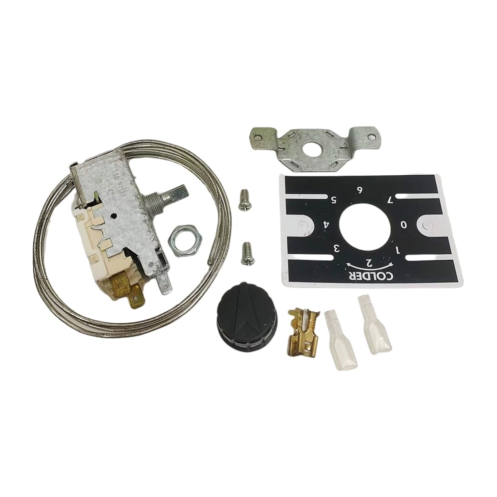 Hndhbfgrt Refrigeration Thermostat K50-P1126 Freezer Adjustable Control Temperature for A10-1053/2502 Cabinet Refrigerator Parts