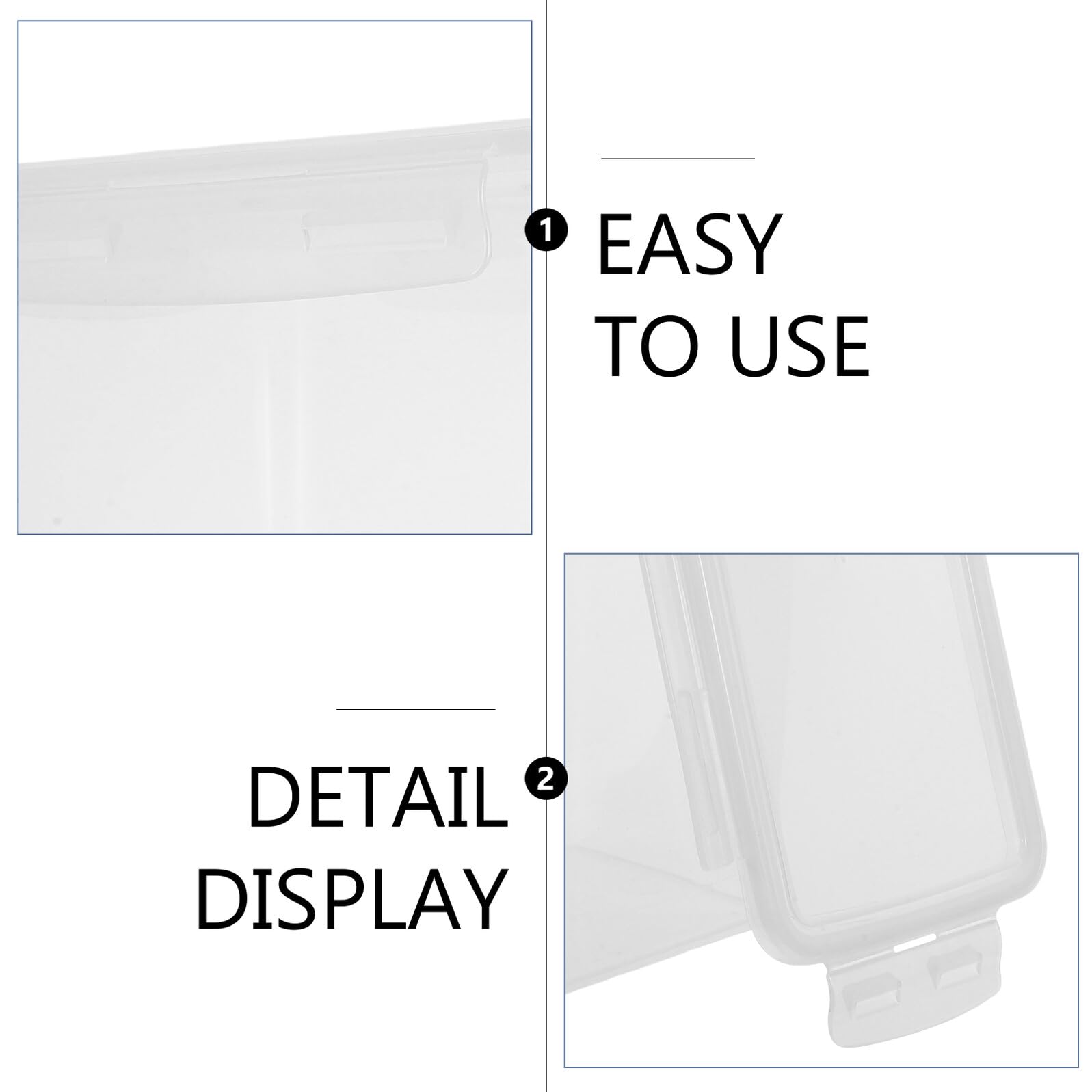 SOIMISS Caja Seca para Filamento de Impresora 3d 5.8l Tapa Hermética Transparente, Almacenamiento Resistente Humedad y Control de Humedad para Uso en Impresión 3d Industrial y Doméstico