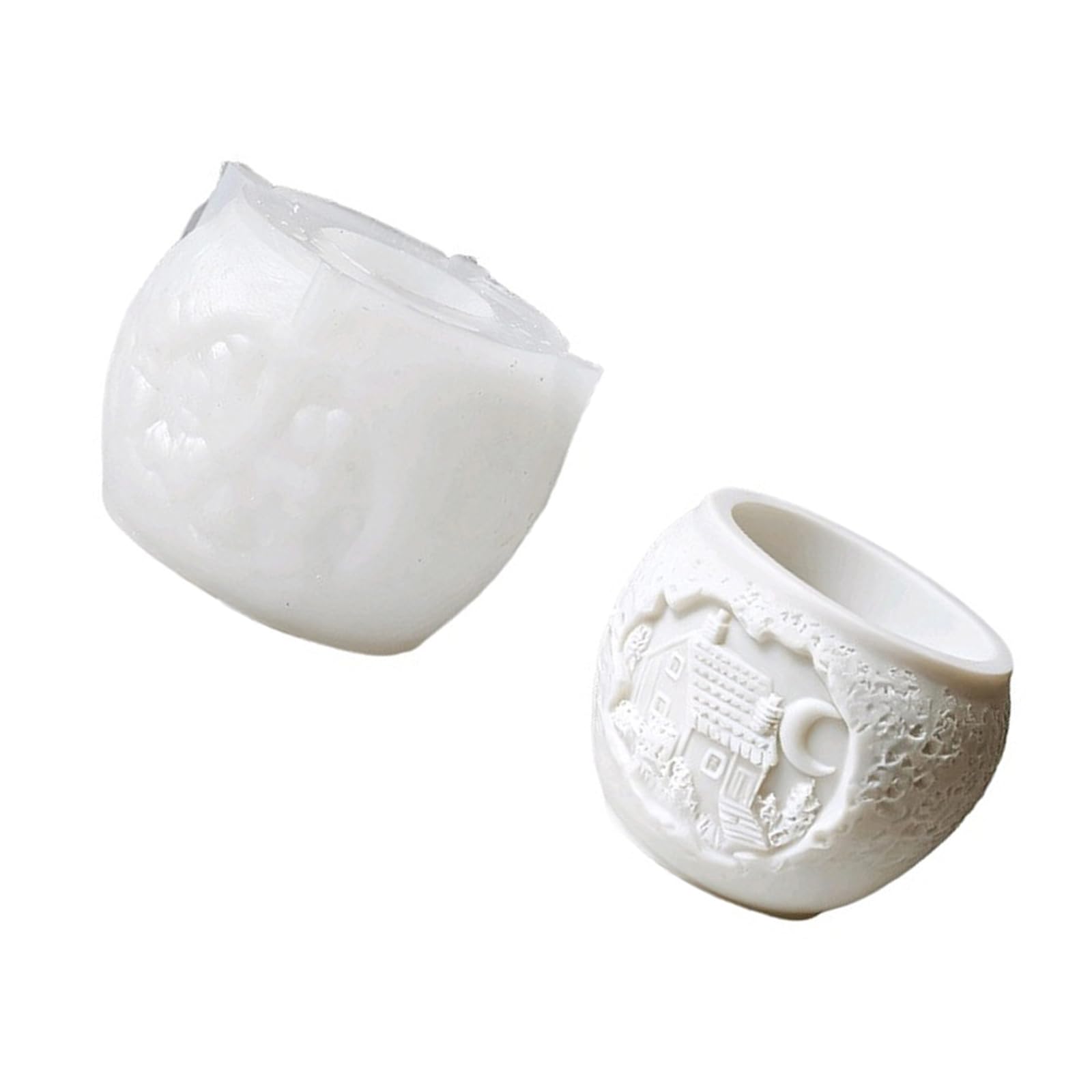 Moule en silicone bougies pots fleurs flexible fournitures bricolage