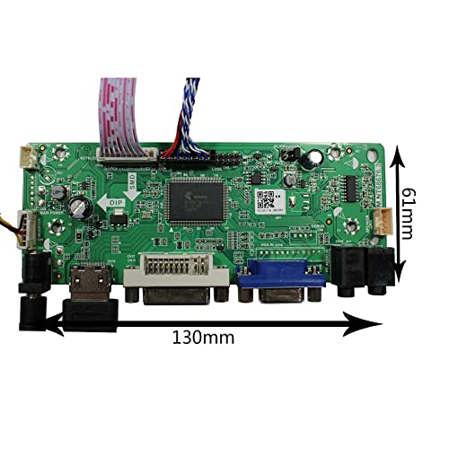 Image of VSDISPLAY 10.4 inch 1024X768 LCD Screen with DVI VGA H /D Controller Board | 4:3 Aspect Ratio