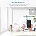 【LED Controlable】Alexa Interruptor Persiana, Maxcio Interruptor Cortina WiFi Compatible con Alexa y...