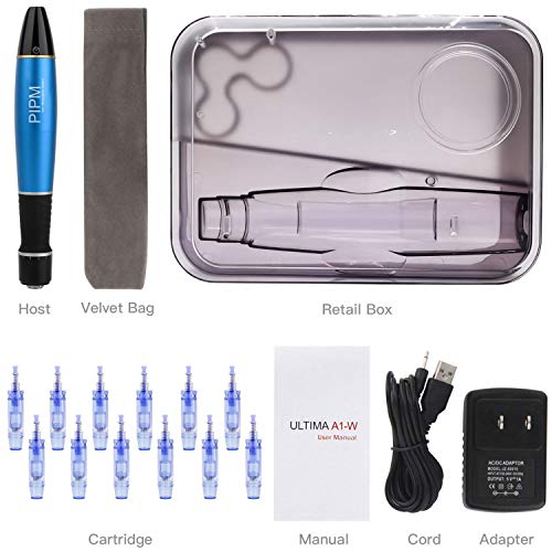 PIPM-Professional-Microneedling-Derma-Pen-Dermapen-Kit-with-36-Pin-Needles-Cartridges-for-Face-Skin-ULTIMA-A1