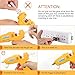 Hot Glue Gun, TopElek 60W/100W Dual Power Full Size (Not Mini) Glue Gun with 12PCS Glue Sticks, High Temperature Melt Glue Gun Kit, for DIY, Crafts, Arts, Home Quick Repairs, Festival Decoration
