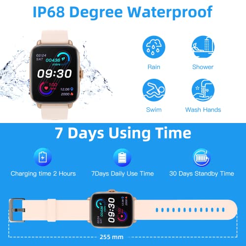 Kkloffv Smart Watch With Phone Function, Make/Answer Call Ai Voice Control, Smartwatch With 28 Sport Modes Pedometer Fitness Watch For Android And Ios Phones Men Women #TOP6