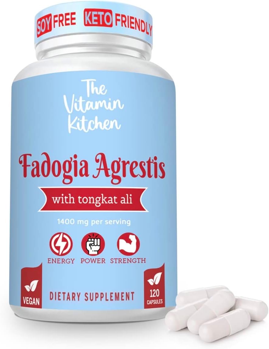 1400mg Fadogia Agrestis & Tongkat Ali Performance Blend Supplement