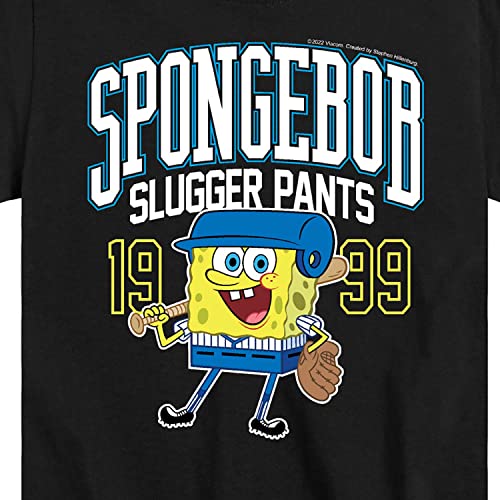 HYBRID APPAREL - Spongebob Squarepants - Spongebob Slugger Pants - Toddler and Youth Short Sleeve Graphic T-Shirt3