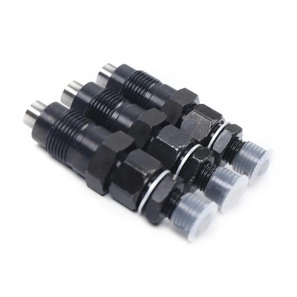 Hsugftmz Black 3Pcs Diesel Fuel Injector 16032-53000 16032-53902 For D1105 D1105t D1005 D905 16261-5300016032-53900 Engine Fuel Nozzle