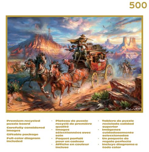 Rompecabezas Temática Oeste 15+ Anos miniatura 4