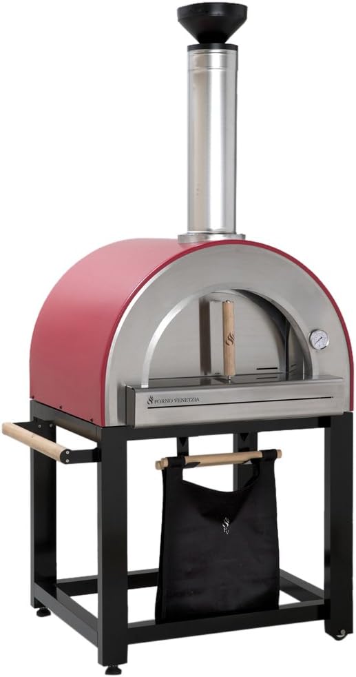 Forno Venetzia FVP300R Pronto 300 Red Outdoor Pizza Oven