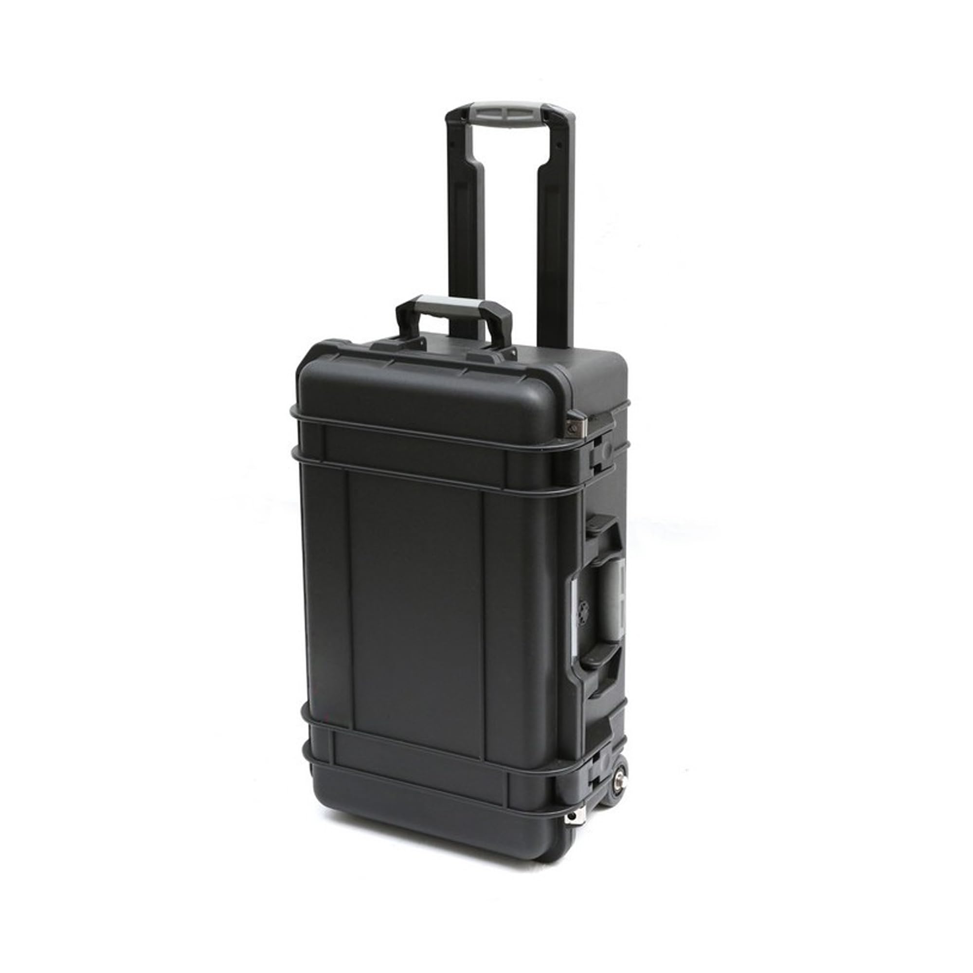 Sponsored Ad - Ew5120-Tr Protective Hard Plastic Case Briefcases With Cubed Foam, Retractable Handle And Wheels,Black