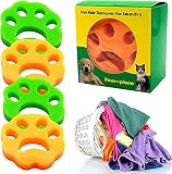 4 Pack Pet Hair Remover for Laundry Lint Catcher Laundry Hair Catcher for Washing Machine Reusable D