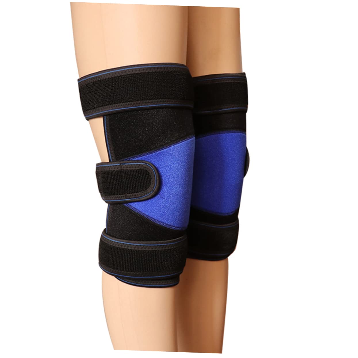 Gatuida Knee Support Brace Compression Pad Anti-slip Knee Pads for Running Basketball Cycling