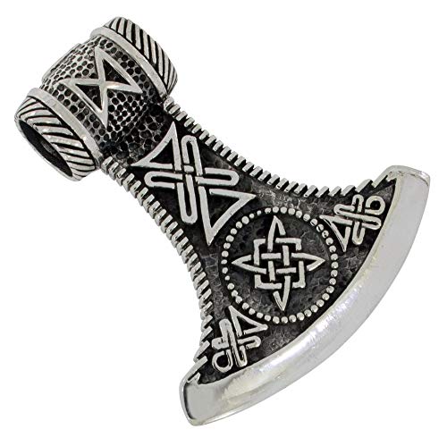 Preisvergleich Produktbild AFP Anhänger Wikinger Axt 925 Sterling Silber AS-73-1