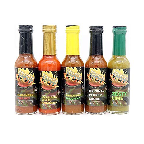 Pallotta Hot 5Bottle Gift Set Grocery & Gourmet Food