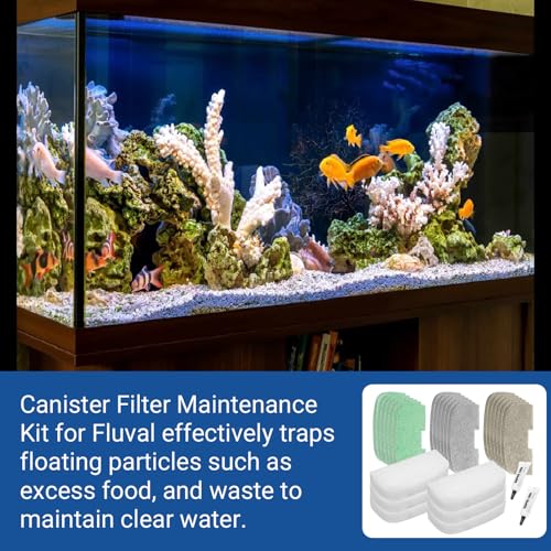 Image of Canister Filter Maintenance Kit for Fluval 207 107 106 206 Aquarium Filter