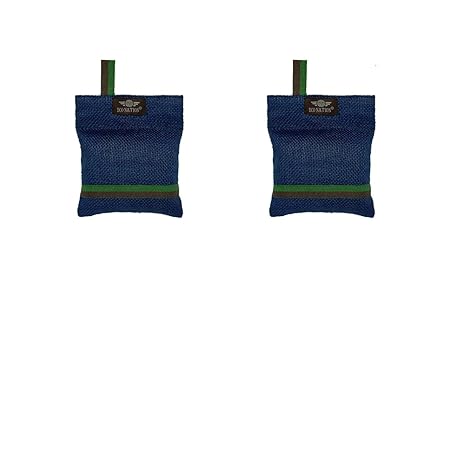 Eco Nation Activated Coconut Charcoal Natural Air Purifier for Home, Car, Office, Resturant | Pack of 2