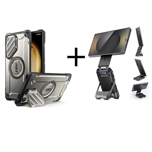 SUPCASE Bundle for Galaxy S24 Ultra UBMag XT Case & Magnetic Wallet