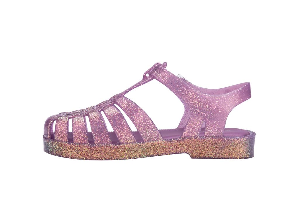 mini melissa Possession Jelly Sandal for Kids- The Iconic 90s Original Jelly Shoe, Fisherman’s Sandal with Adjustable Strap and Side Buckle for Girls
