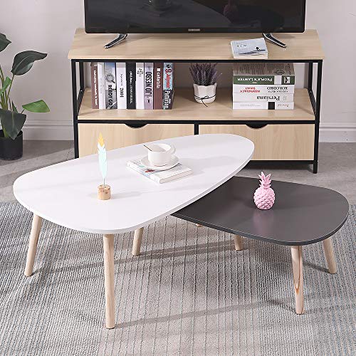 MAYMA Mesas Bajas de Salón,Mesas Gigognes, Mesas De Asamblea, Mesa De Café Escandinavia, Mesa De Baja Pequeña, Mesa De Bass Triangular, Moderna