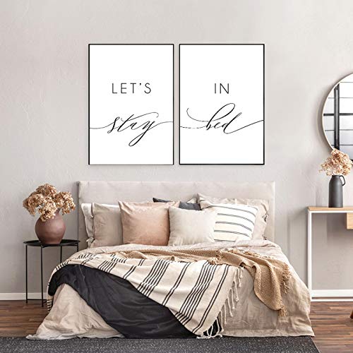 Art mural pour salon et chambre affiche citations inspirantes sur toile moderne 50x70cm