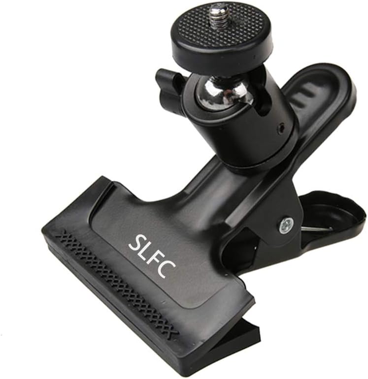 SLFC New Tripod Camera Clip Clamp Flash Reflector Holder Mount for