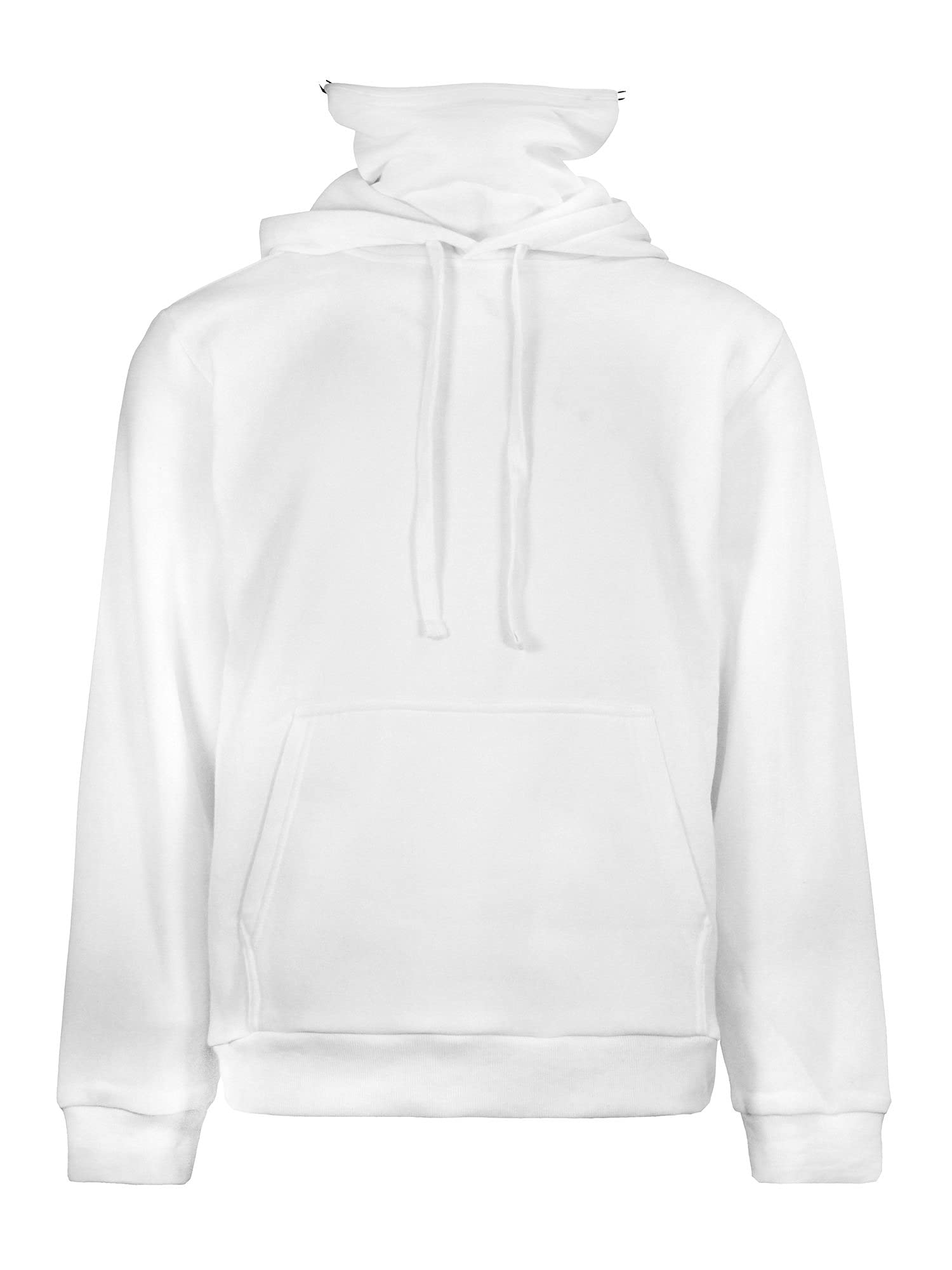 G-Style USAMen's Fleece Hoodie with Mask Pullover Sweatshirt
