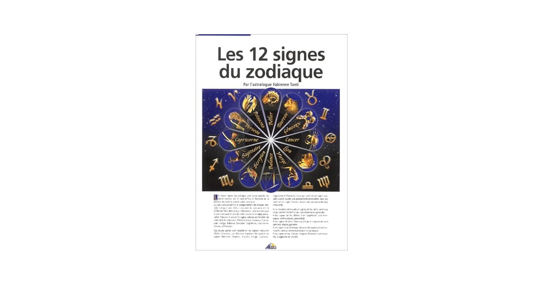 Les signes du zodiaque: collectif: 9782842591939: Amazon.com
